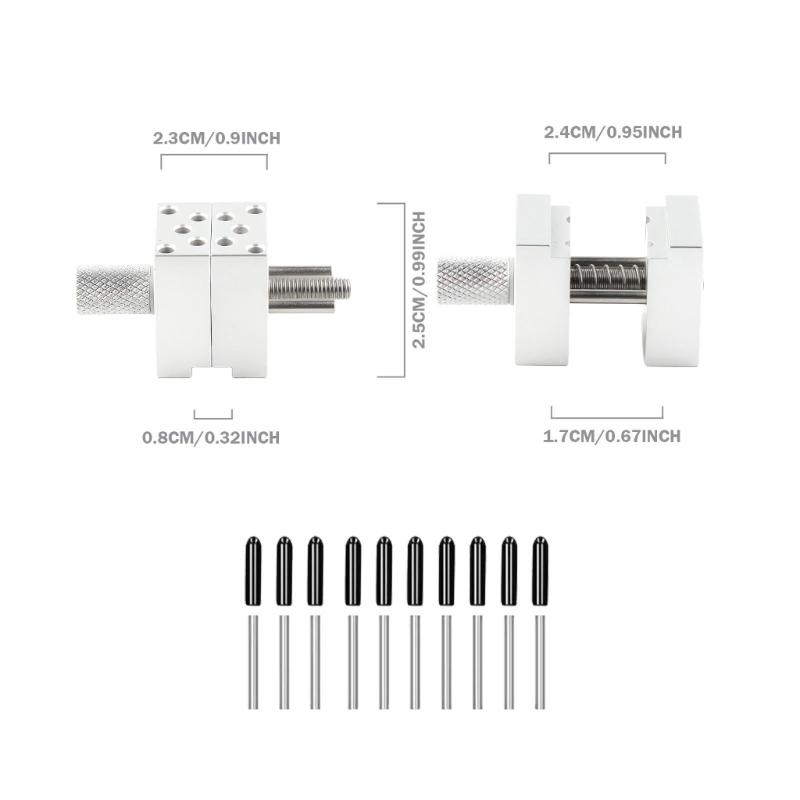 Quick Install Lightweight Metal Mini Vise Clamping Tool For Workshop Projects And On Site Repairs Hobbyists Technicians