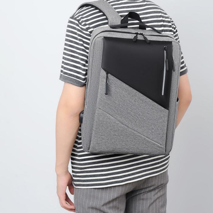 Men's Backpack Travel Business Trip Laptop USB Charging Interface Simple Multi-function Bag Daypacks Women Leisure Large Capacity