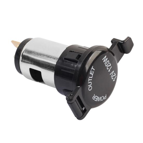 12V/24V Universal Auto Lighter Female Socket with Waterproof Cover