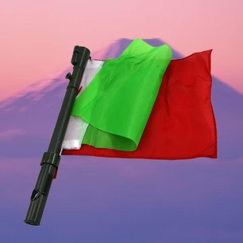 LED Signal Command Hand Flag with Whistle