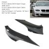 Front Bumper Lips Corner Spoilers Splitters Lower Bumper  or Trim for 3 Series E92 M Sport   2006‑2010