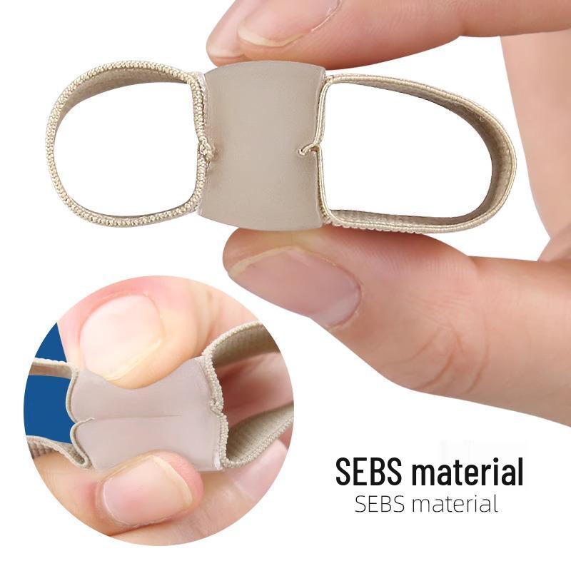 Elastischer Atmungsaktiver Silikon Ballenzehenkorrektor für den Großen Zeh - Tragbarer Schützender Zehentrenner