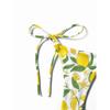 New European and American Style Solid Color Sexy Lace-Up Hot Girl Style Fashionable Bikini Swimwear for Women