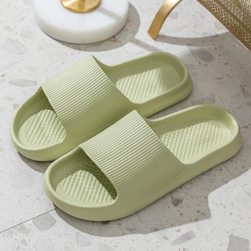 2024 Hot Sale Non-slip Quick Drying Shower Sides Bathroom Sandals Pillow Slippers EVA Slide
