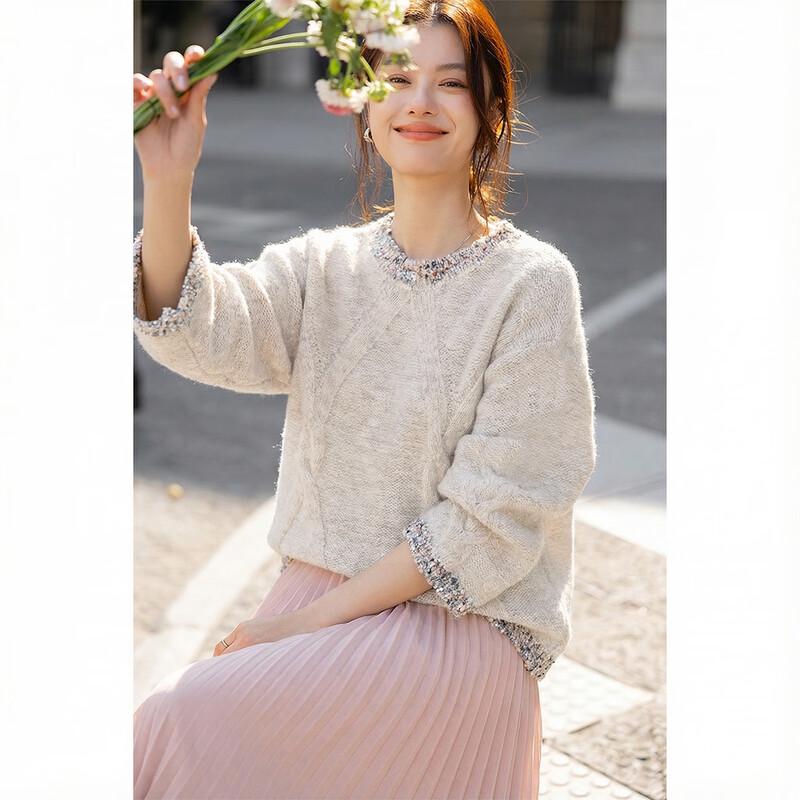 Mokana Women's Loose Knit Winter Sweater