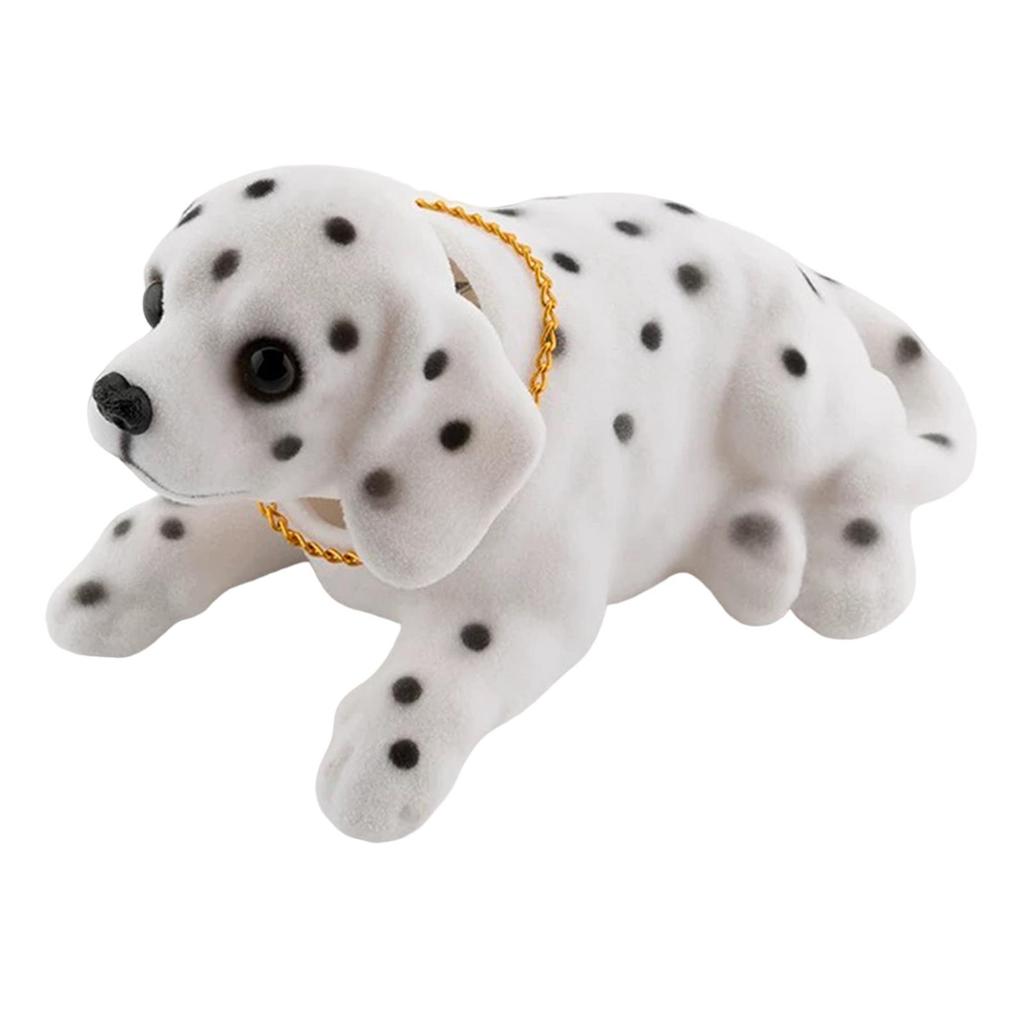 Dog Figurine for Vehicle Dashboard, Interior Accessories for Pet Lovers, Gift for Office Space