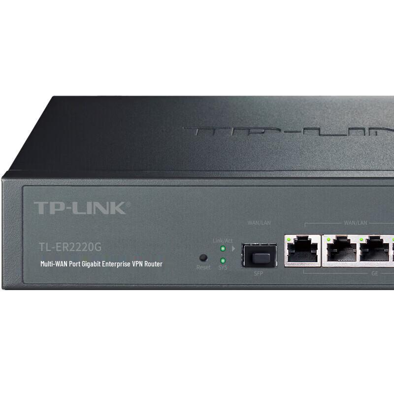 Tp-Link TL-ER2220G Dual-core Multi-WAN Gigabit Enterprise Router (CN Version)