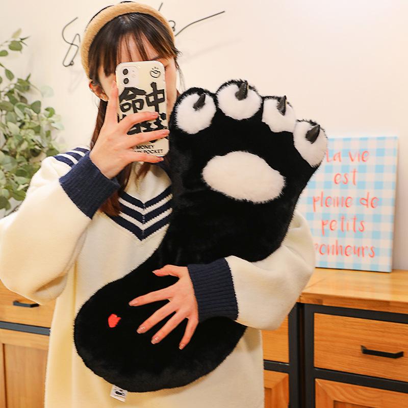 Panda Claws Plush Toy Girls Dormitory Sleeping Pillow Office Home Sofa Cushion