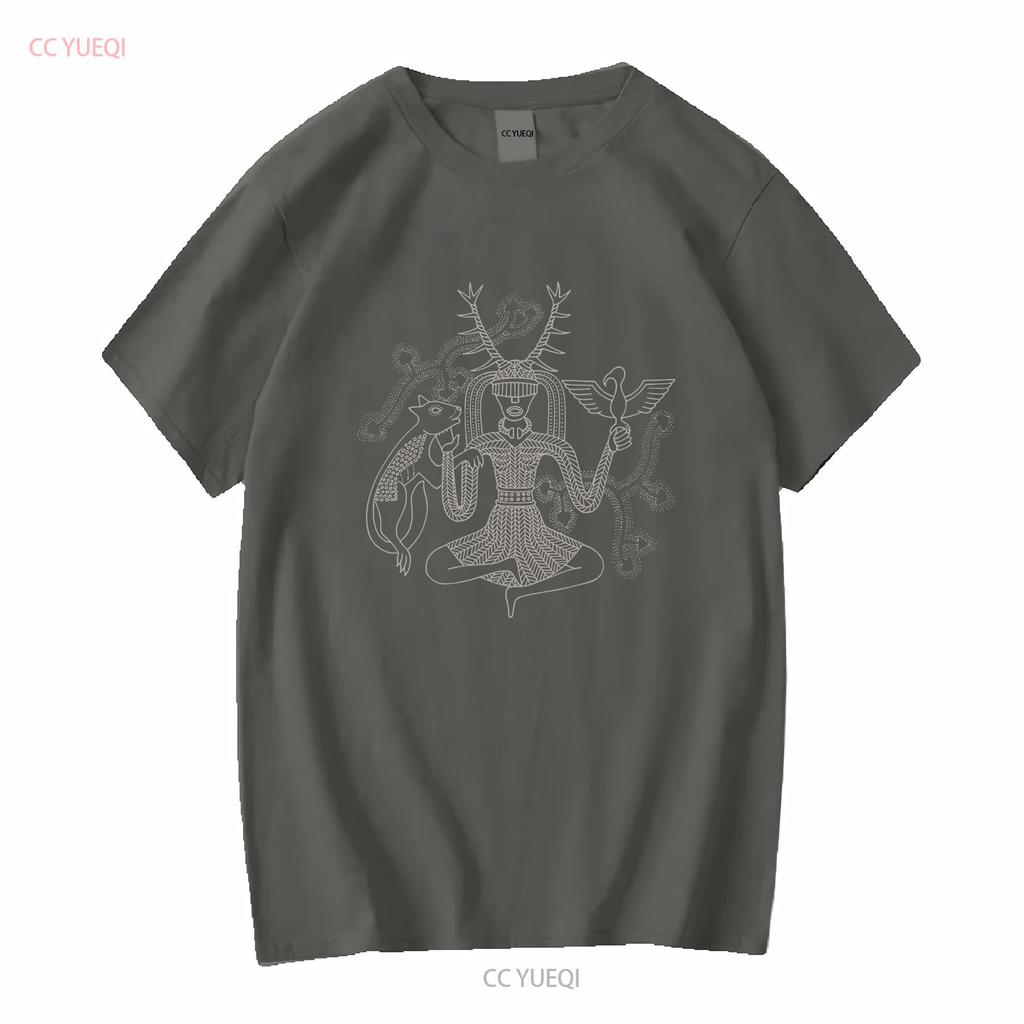 Omezené NWT Heilung Cernunina Futha Lidová Hudba Retro Logo Tričko S 4XL dlouhý nebo krátký rukáv vintage Vyprané Unisex Pohodlné