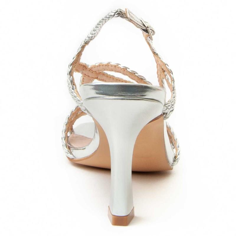 Sandalia Con Tacon Para Mujer.  Montevita  Sanndal21  91724