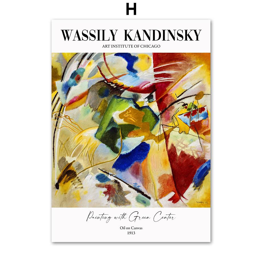 Henri Matisse Picasso Mark Rothko Kanagawa Wellen Wandkunst Leinwand Malerei Poster und Drucke Wandbilder für Wohnzimmer Dekor