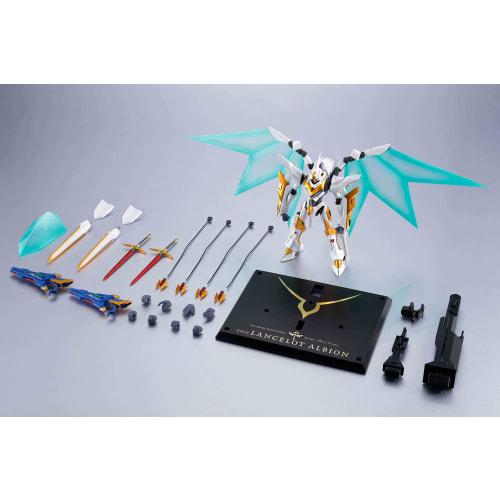 TAMASHII NATIONS METAL ROBOT SPIRITS Code Geass SIDE KMF Lancelot Albion, Approximately 145mm, ABS & PVC & Die-cast Painted Action Figure