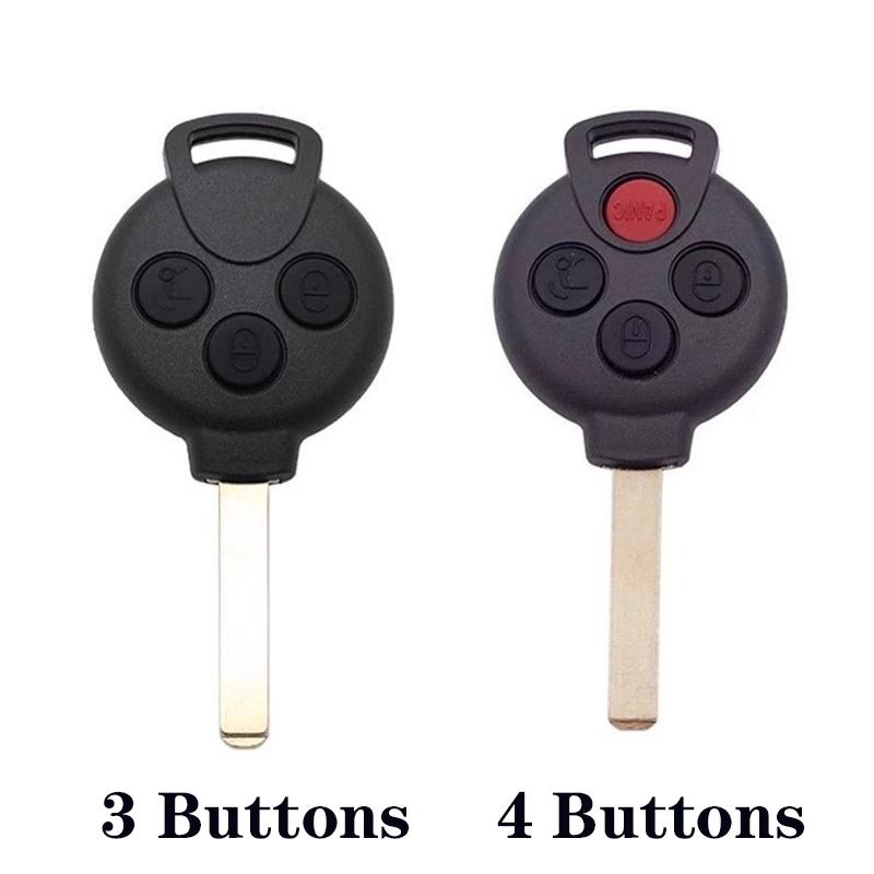 Silicone Car Key Case Cover Shell for Benz Brabus 451 for Benz Smart 450 City Coupe Cabrio Crossblade Fortwo Roadster K Forfour BX5