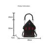 Creative Women's Bag Three-dimensional House Shaped Makeup Bag Fashionable Tote Bag Travel Essentials Halloween Gift