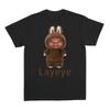 Kanye Wests Layeye T-Shirt Harajuku Stil Unisex und Unisex Sommer Mode T-Shirt Bedrucktes Kurzarm Lockeres Unisex T-Shirt Top