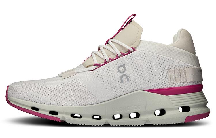 On Women s Cloudnova  Undyed White CarnatiOn  26.98125 36