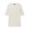 Apple Silk PleaTs KniT T shirT