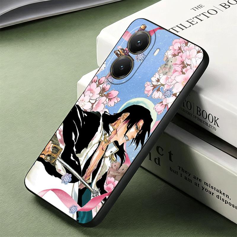 Bleach Kuchiki Byakuya Soft Phone Case for Xiaomi Poco X5 X6 X7 X8 Pro Max X3 F7 F8 Ultra M8 M7 M6 M5 Redmi 15 15C 14C 13C 12C X
