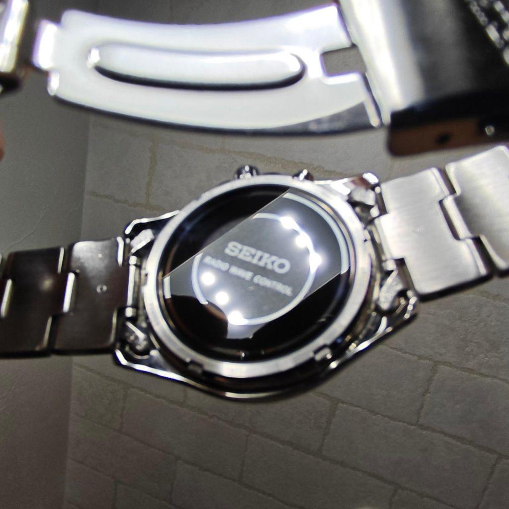 Used SEIKO Seiko watch radio solar 7B22-0AY0 RADIO WAVE CONTROL SOLAR [operating]