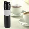 350ml Portable Coffee Press Bottle Tea Coffee Maker Drinking Water Cup for Travelling Black
