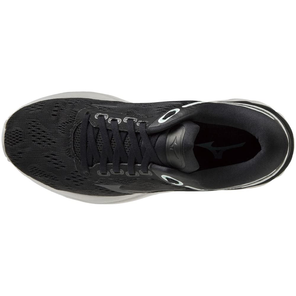 Mizuno Wave Skyrise Women's Running Shoes, Black/Gray/White, Size 23 Cm, 2E