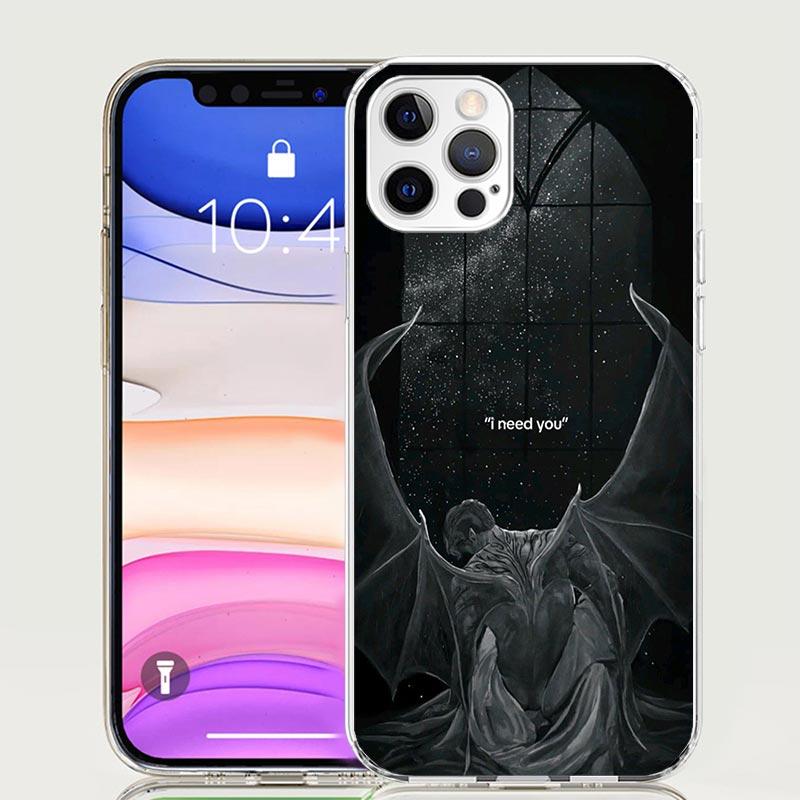 

A Court Of Mist And Fury Phone Case for Apple iPhone 17 Air 16 15 Plus 14 + 13 Mini 12 11 Pro Max 7 8 SE 16Max Soft Shell Cover iPhone 14 Pro