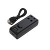 Fast Charge Hub For 360 One RS/R Lithium Battery Base Type-C Port Dual Charger For 360 ONE R/RS Camera Accessories