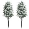 21.7in Artificial Cedar Topiary Tree For Indoor & Outdoor Decoration, UV Potted Shrubs For Front Door, Beautiful And Lifelike Tree