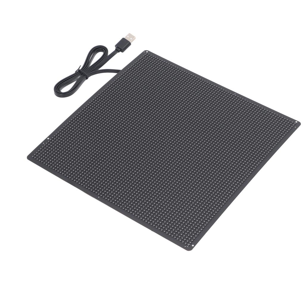 LED Reklam Tabelası Kablosuz İletim Programlanabilir Kayar Panel 64x64 Çözünürlük 5V USB