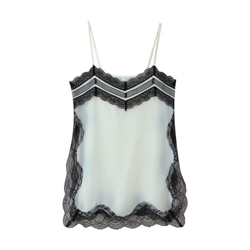 Kaslead New Women clothes Western Style Versitile Fashion Lace Underwear Style Top 5107285