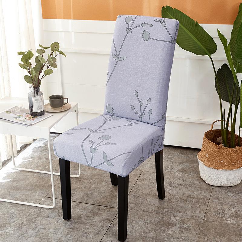 Комплект подушек для стульев для домашнего хозяйства, эластичный чехол для стула для столовой, чехол для сиденья в отеле, чехол для стула для обеденного стола, чехол для табурета Universal Chair Cover