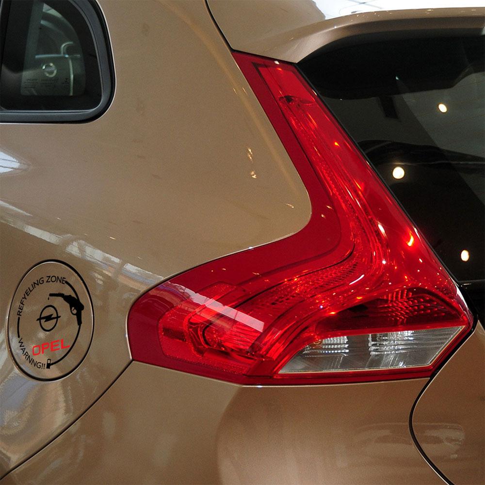 1PC New Style Cool Car Fuel Tank Cap Sticker Body Decoration Decal For Opel OPC Astra J H G K Insignia Corsa D B E Mokka Vectra Kcz423