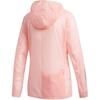 Adidas Sports Lifestyle Series Hooded Zipper Reflective Casual Jacket Women Jackets Light-Pink FM6924