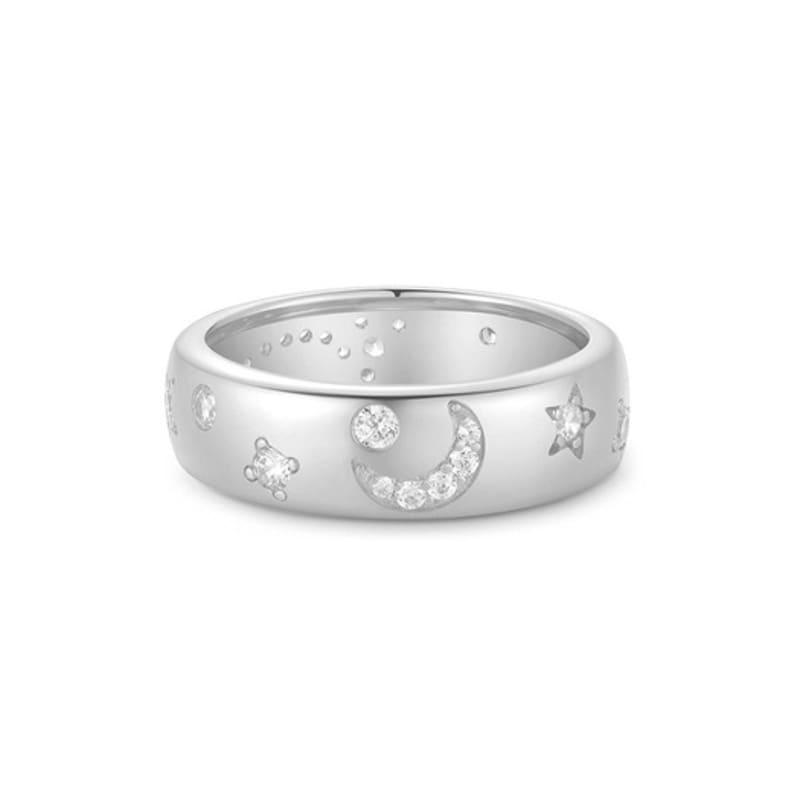 ANIA HAIE Silver Space Chunky 925 Silver Ring R066-03H