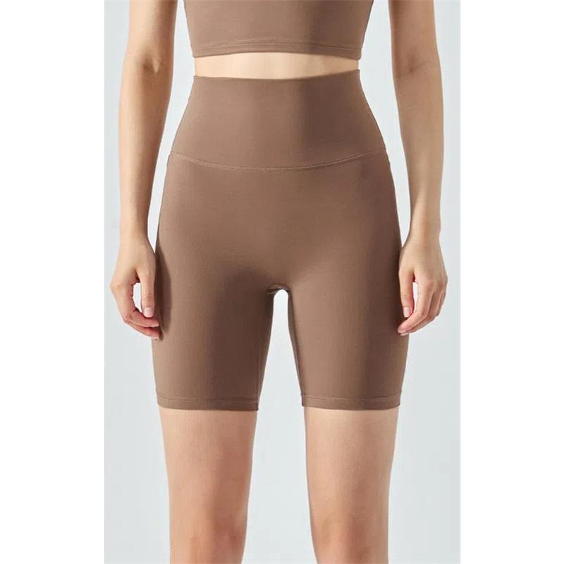 One Size Four-point Yoga Shorts Summer High Waist Seamless Fitness Sports Tight-fitting Cycling Yoga Pants