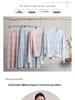 2025 Autumn/Winter Women's Retro Tencel Stripe Knit Top & Midi Skirt Set