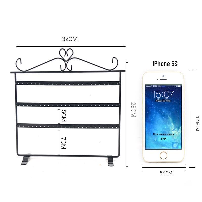 Zhiyu Three-Layer Rotating Jewelry Display Stand