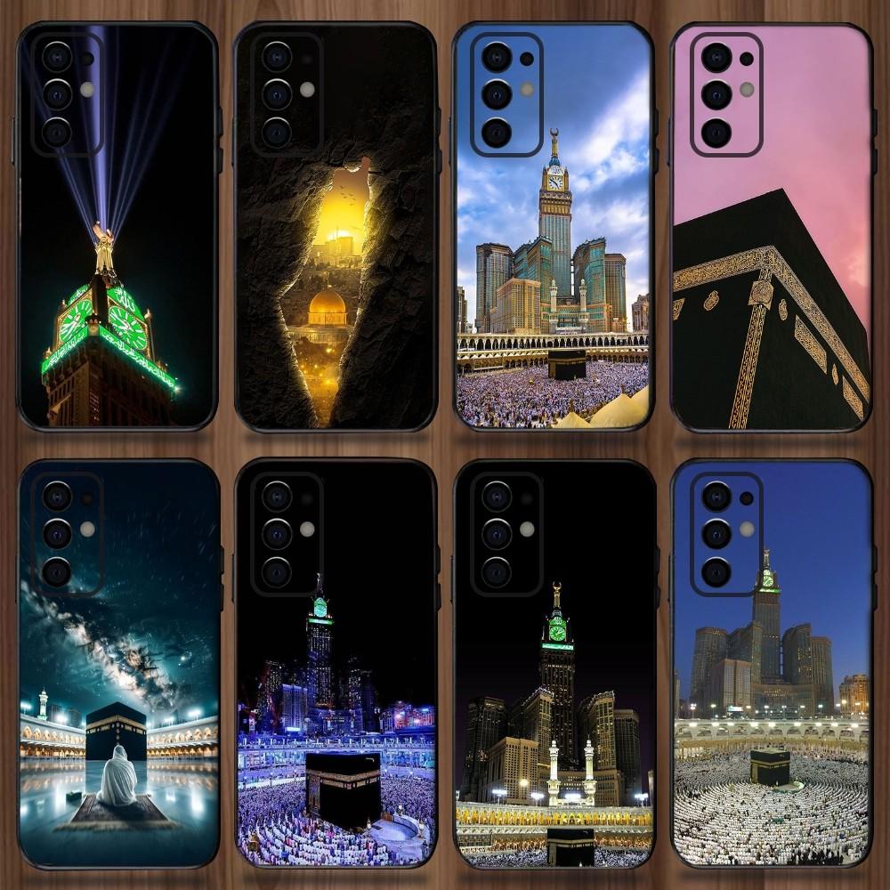 holy mosque mecca Phone Case For Samsung Galaxy A13,A21s,A22,A31,A32,A52,A53,A71,A80,A91 Soft Black Cover