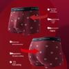 Seven Wolves Men's Lucky Red Antibacterial Boxer Briefs