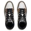 Li Ning Weiwu Pros Synthetic Leather Cow Split Leather Comfortable Simple Durable Lightweight High-Top Sneakers Unisex Sneakers Gray Brown AEPW001-2