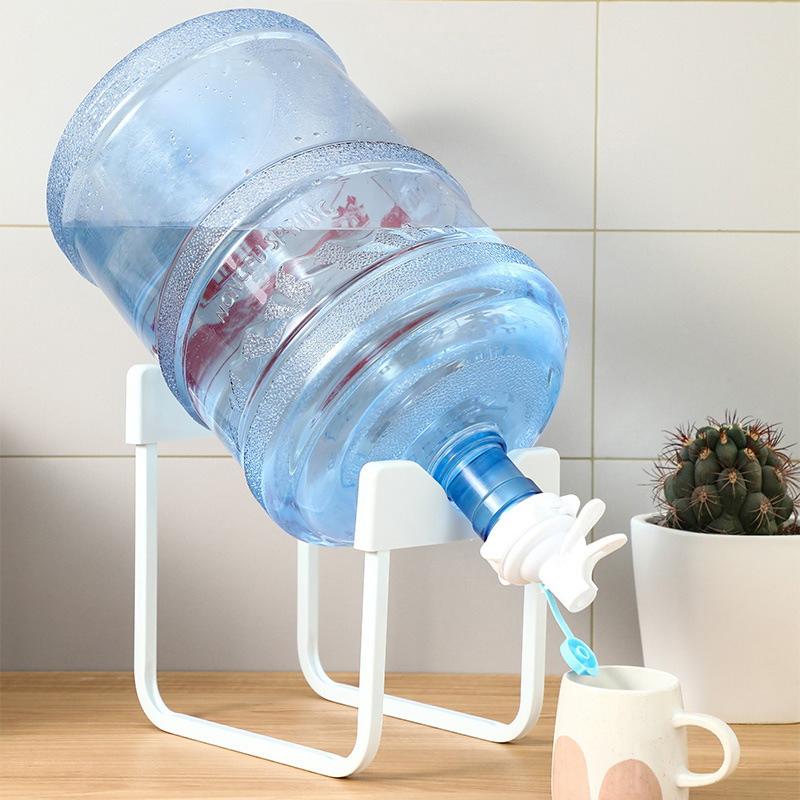 Estante de cubo de agua pura, estante de agua en barril, bomba de agua, dispensador de agua invertida, cubo de agua grande, dispensador de agua Simple