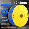 Zhuo Ji 8mm High-Pressure Transparent PU Air Hose for Air Compressors (Sizes: 4/6/10/12/14/16)