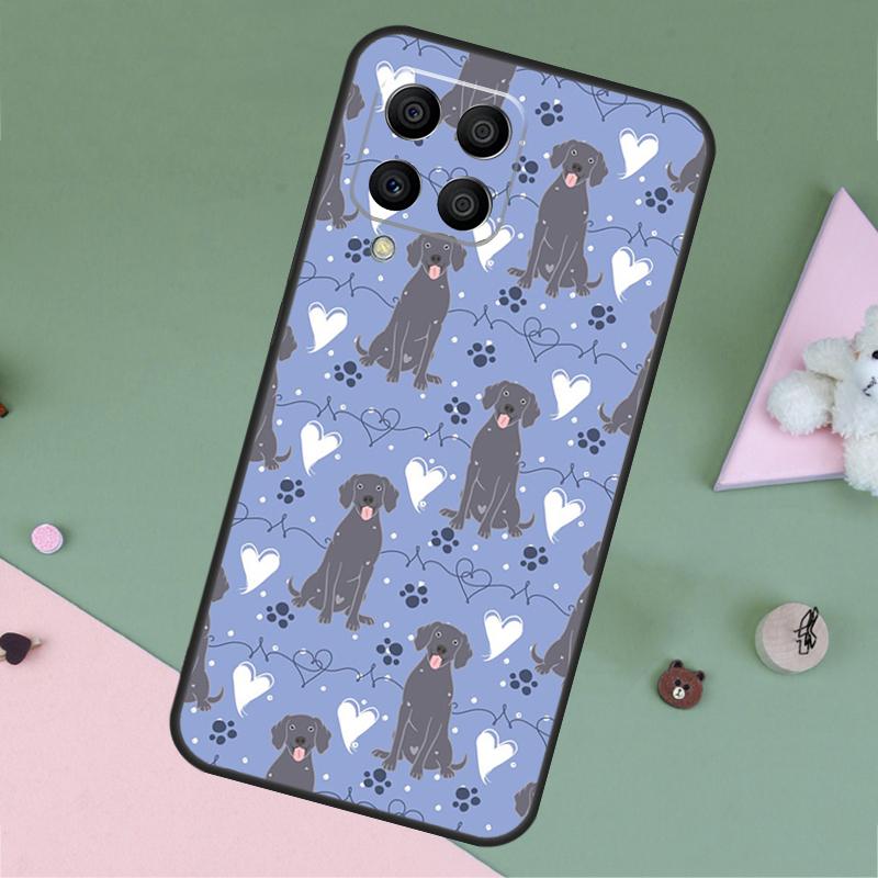 Weimaraner Dog For Samsung Galaxy M11 M21 M31 M12 M13 M14 M15 M35 M34 M54 M33 M53 M32 M52 M06 M16 M55 Case