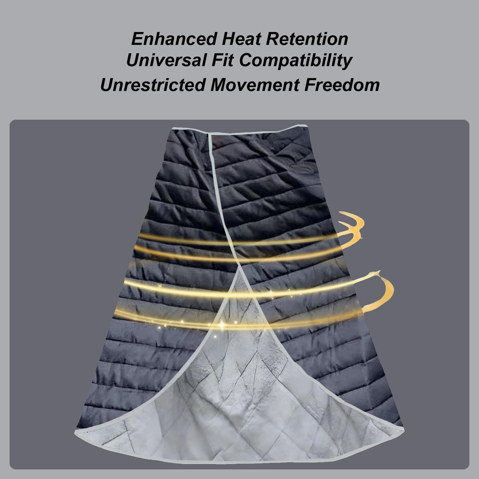 Winter Electric Scooter Windproof Skirt Scooter Windproof Leg Cover Thickened Waterproof Scooter Cold Weather Protection Blanket China Mainland