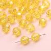 Handmade Beads Diamond-shaped Faceted Beads Acrylic Transparent Irregular Faceted Round Beads Beads DIY Bracelet Cell Phone Chain Jewelry Loose Beads