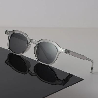 Óculos de Sol Quadrados de Designer Mulheres Homens Retrô Óculos de Sol Pretos Personalidade de Luxo Óculos Lente Espelhada Sexy Marca