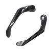 Motorcycle Handguard Aluminium Alloy Brake Clutch Lever Hand Guard Protector Wind Deflector for Motorbike Silver