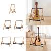 Multiple Guitar Stand Non Scratch Padding Portable Folding Removable Retainers Guitar Holder Wood for Case Bass Guitar Bag Home