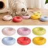 Ceramic Pet Food Basin Anti Slip Pet Feeder Dish Universal Pet Water Feeder Container Pet Supplies