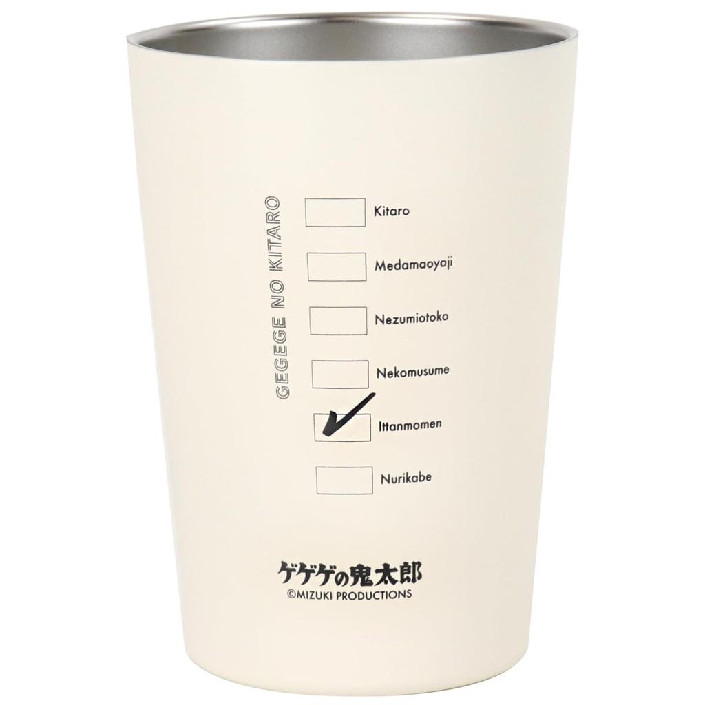 Yokaisha 2way Thermo Tumbler Shigeru Mizuki No Kitaro Ittan Momen (GeGeGe (Yellow))